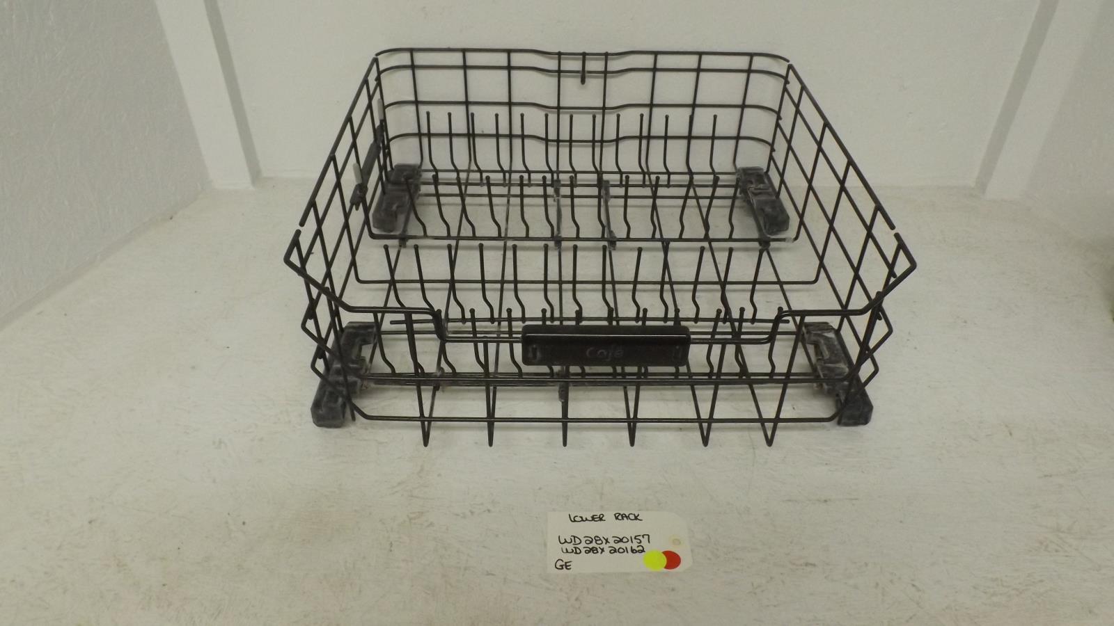 GE DISHWASHER WD28X20157 WD28X20162 LOWER RACK (USED) GE DISHWASHER WD28X20157 WD28X20162 LOWER RACK (USED)